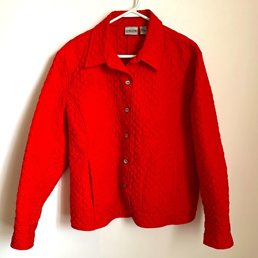 Chicos Polyester Shell - image 1